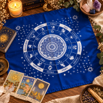 Paño+Bolsita para Tarot Mandala simple