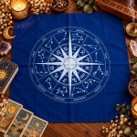 Paño+Bolsita para tarot Estrella simple - Imagen 2