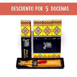 Oferta 5 DOCENAS sahumerio Tribal Soul