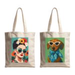 Tote Bag CHICA Estampada (35cm x 40cm) - Imagen 14