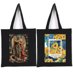 Tote Bag NEGRA Estampada (35cm x 40cm) - Imagen 2