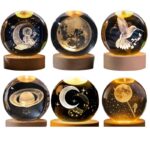 Lampara esfera de vidrio MEDIANA 8cm