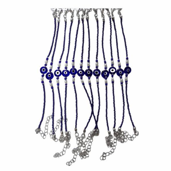 Pulsera tira OJO TURCO azul - Imagen 1