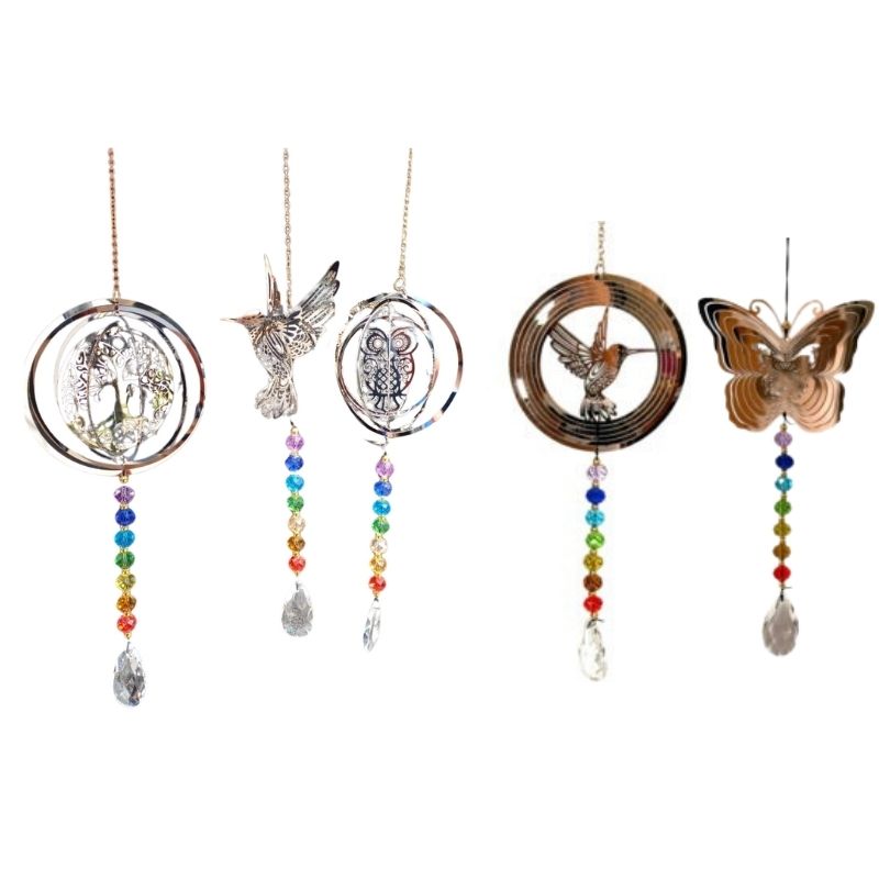 productos (16) Colgante de Viento 10cm con tira Atrapa Sol - Imagen 1