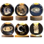 Lampara Esfera de Vidrio GRANDE 10cm