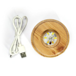 Lampara Esfera de Vidrio GIRATORIA 6cm - Imagen 2