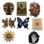 Sticker x1 GRANDE holografico 10cm