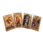 Tarot RIDER DORADO importado - Imagen 2