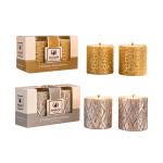 Velones decorativos x2